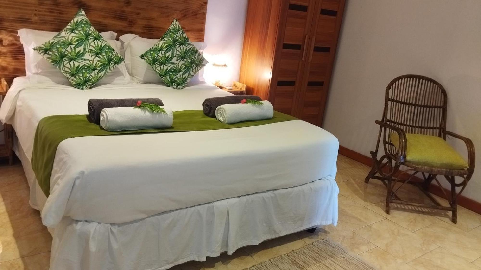 Fern Lodge Self Catering La Digue Rum bild
